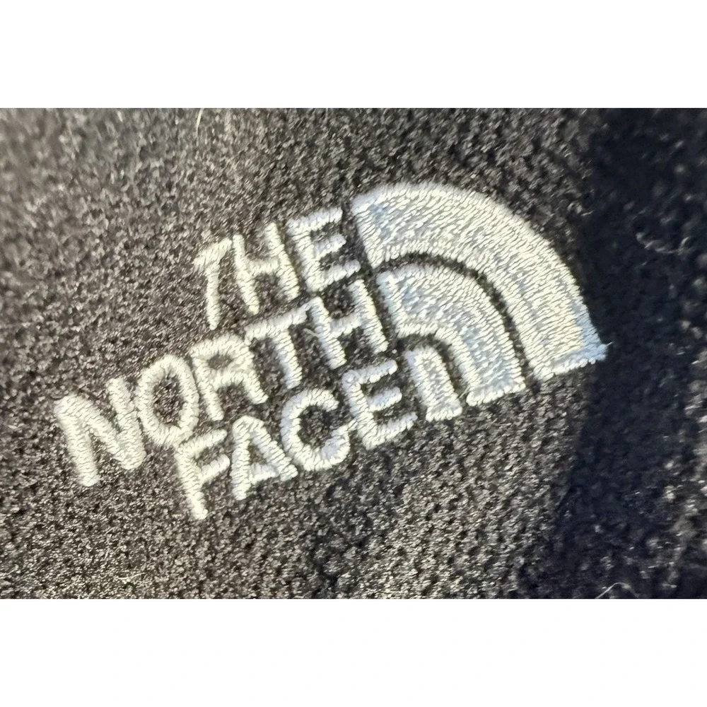 The North Face Men's Black Knit Polyester 1/4 Zip Pullover Mock Neck XL Gorpcore